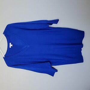 New York & Company XL tunic sweater Royal Blue